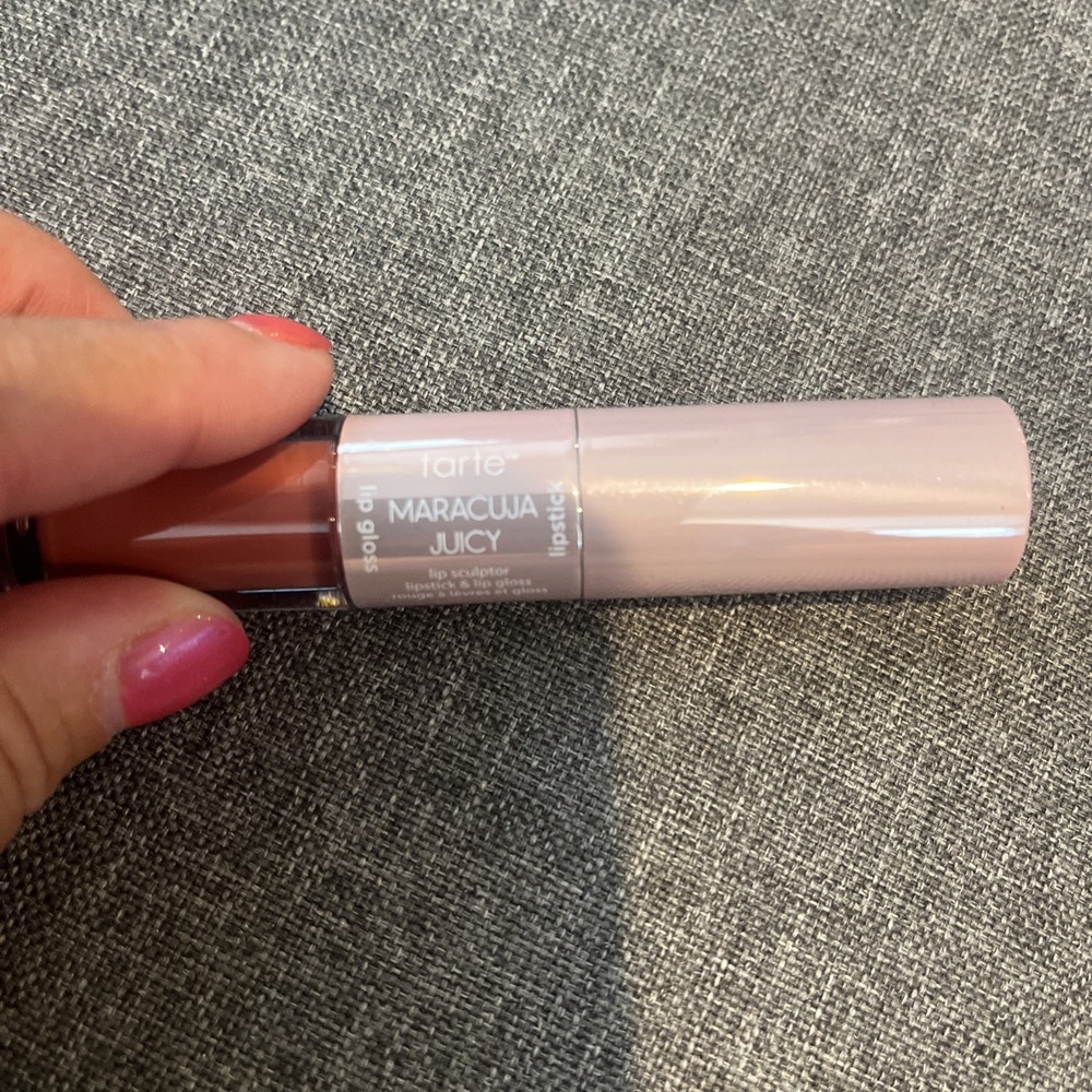 NEW Tarte Maracuja Juicy Lip Sculptor Lipstick & Gloss Color:  Petunia